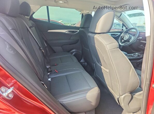 LRBFZSE40RD013942 2024 BUICK ENVISION Red Вид задніх сидінь