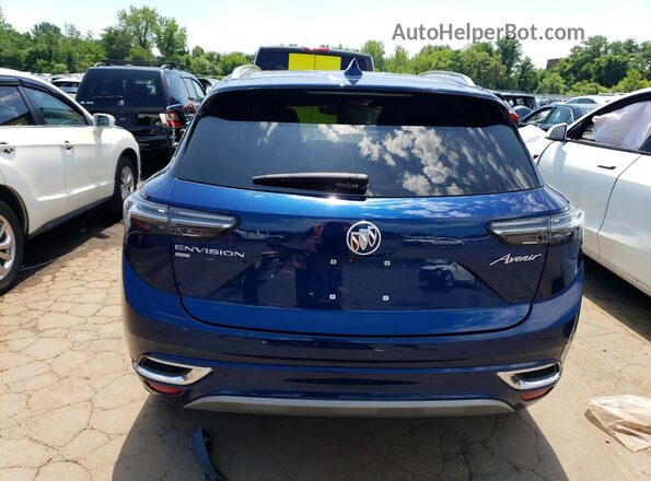 LRBFZSR40PD188490 2023 BUICK ENVISION Blue უკანა ხედი