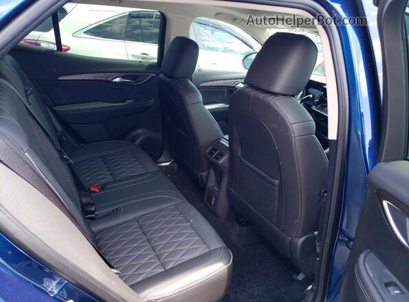 LRBFZSR40PD188490 2023 BUICK ENVISION Blue უკანა სალონის ხედი