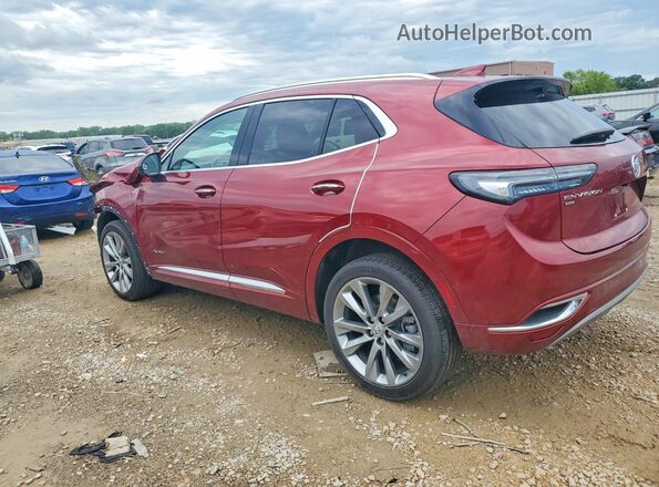 LRBFZSR43PD065654 2023 BUICK ENVISION Red Հետևի ձախ