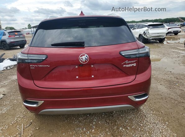 LRBFZSR43PD065654 2023 BUICK ENVISION Red Հետևի տեսք