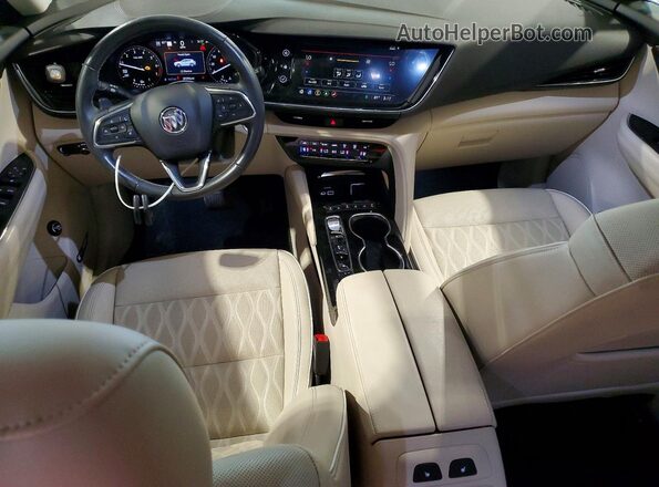 LRBFZSR45PD071858 2023 BUICK ENVISION White Dashboard view