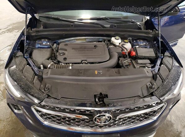 LRBFZSR45PD143271 2023 BUICK ENVISION Blue ძრავის განყოფილების ხედი