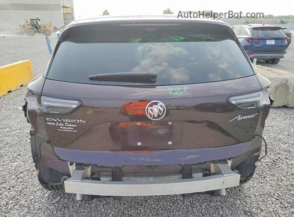 LRBFZSR48PD036263 2023 BUICK ENVISION Maroon Widok z tyłu