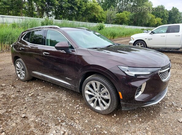 LRBFZSR4XND058410 2022 BUICK ENVISION Burgundy Առջևի աջ