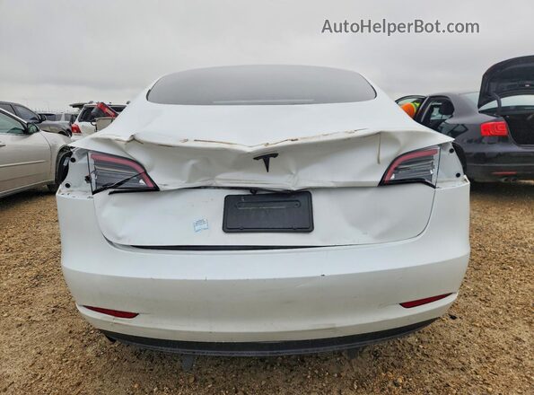LRW3E1FA0PC871958 2023 TESLA MODEL Белый Вид сзади