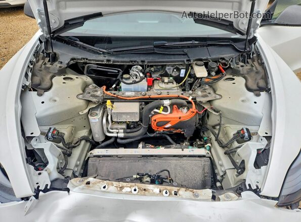 LRW3E1FA0PC871958 2023 TESLA MODEL Белый Вид задней части салона