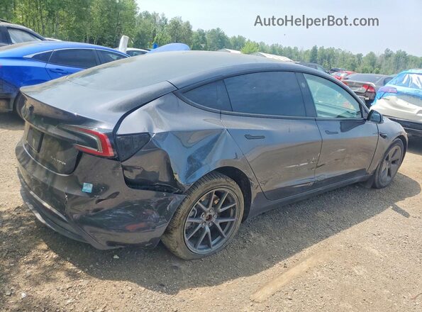 LRW3E7EB5RC087923 2024 TESLA MODEL Gray უკანა მარჯვენა