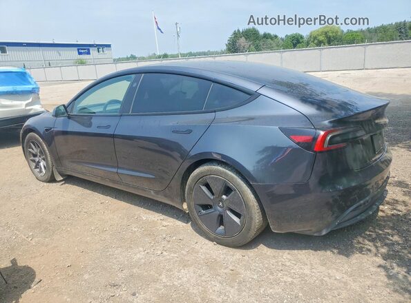 LRW3E7EB5RC087923 2024 TESLA MODEL Gray უკანა მარცხენა