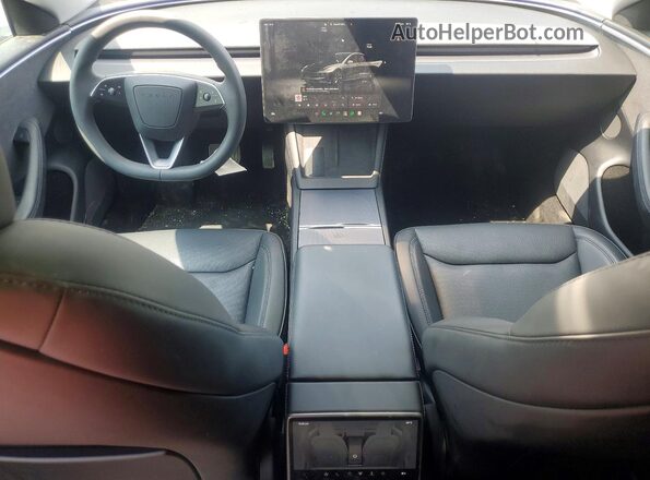 LRW3E7EB5RC087923 2024 TESLA MODEL Gray წინა პანელის ხედი