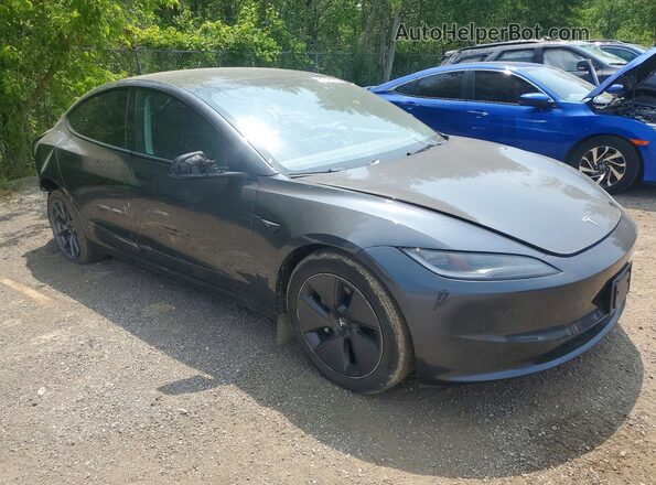 LRW3E7EB5RC087923 2024 TESLA MODEL Gray წინა მარჯვენა