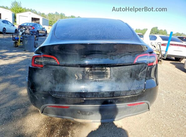 LRWYGDEE0RC630846 2024 TESLA MODEL Black უკანა ხედი