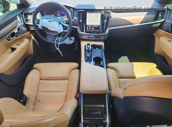 LVY062ML1NP256640 2022 VOLVO S90 Black Vista del salpicadero