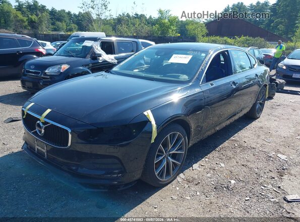 LVY992MK1JP036639 2018 VOLVO S90 Black Передня ліва чверть
