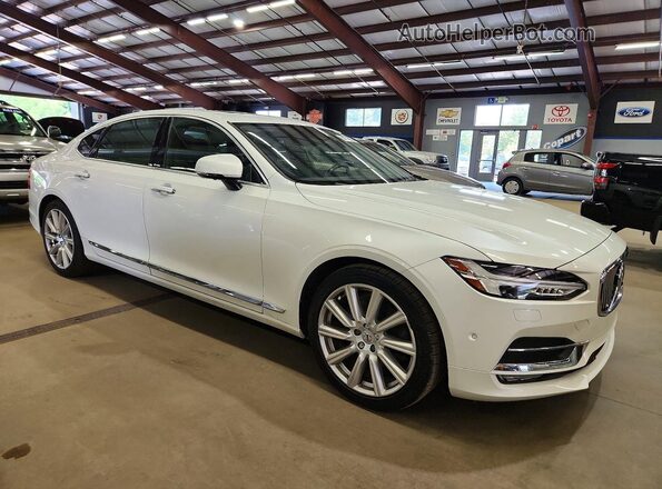 LVY992ML3JP004865 2018 VOLVO S90 White Front right