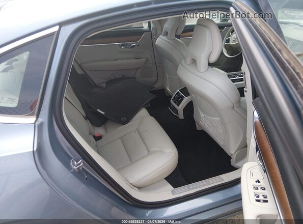 LVY992MLXJP004748 2018 VOLVO S90 Blue Հետևի նստատեղերի տեսք