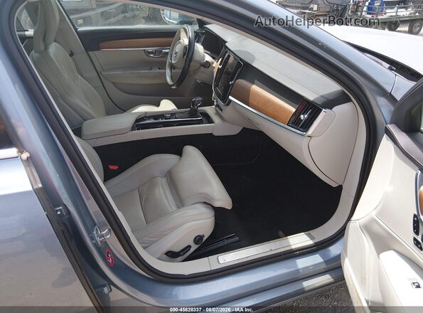 LVY992MLXJP004748 2018 VOLVO S90 Blue Հետևի աջ