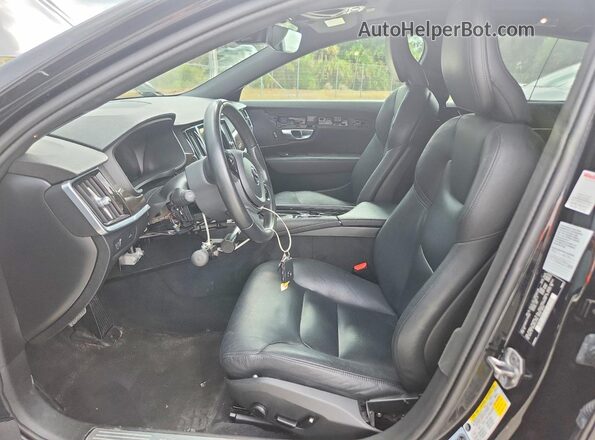 LVYA22MK3LP175482 2020 VOLVO S90 Черный Вид салона спереди