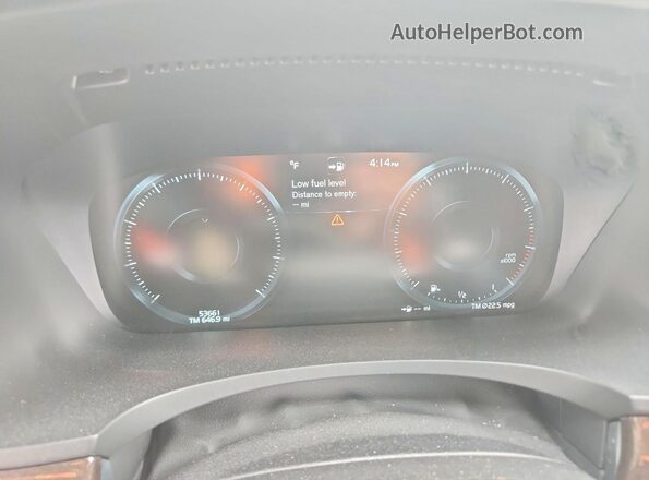 LVYA22MK3LP175482 2020 VOLVO S90 Черный Вид щитка приборов
