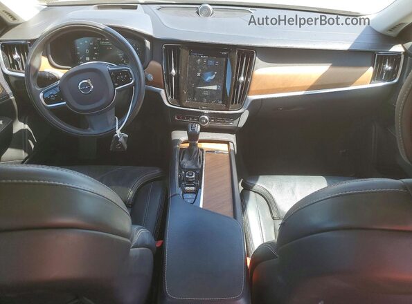 LVYA22ML5KP110169 2019 VOLVO S90 Black Вид панелі приладів
