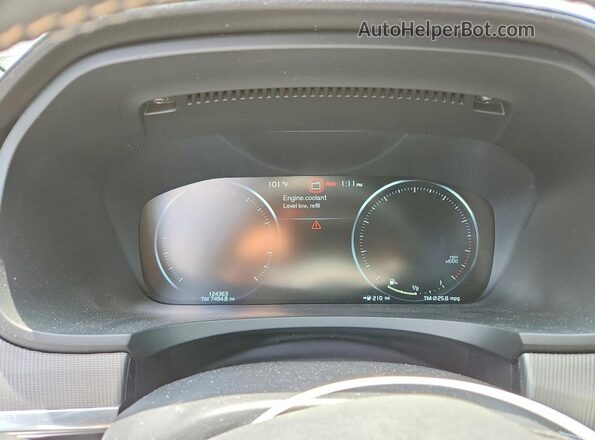 LVYA22MT0LP153867 2020 VOLVO S90 Silver Vista del cuadro de instrumentos