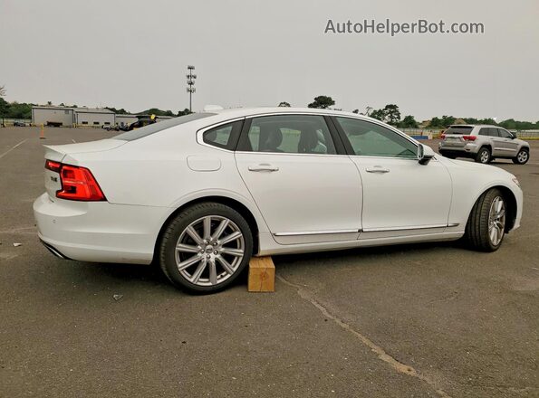 LVYBC0AL9JP033296 2018 VOLVO S90 White Задня права чверть