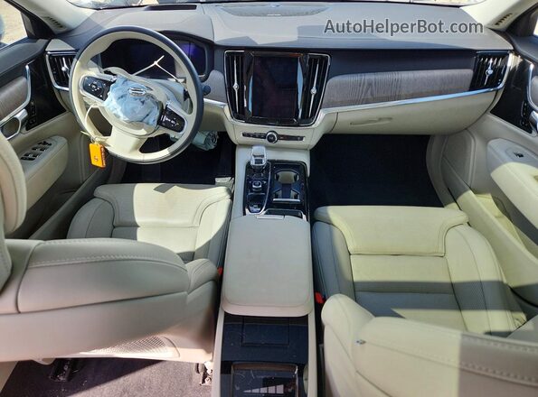 LVYH60AF8SP444752 2025 VOLVO S90 White Առջևի վահանակի տեսք