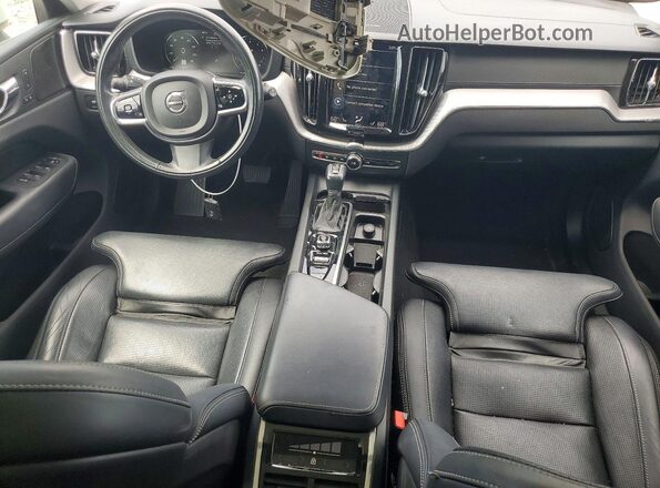 LYV102DL4KB296926 2019 VOLVO XC60 White Vista del salpicadero