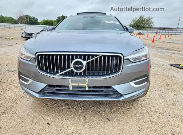 LYV102DL6KB326282 2019 VOLVO XC60 Gray Вид спереду