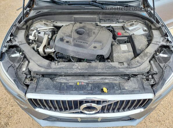 LYV102DL6KB326282 2019 VOLVO XC60 Gray Вид підкапотного простору