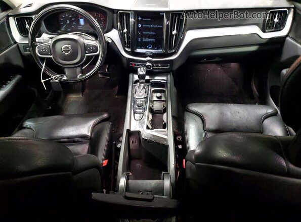LYV102RK2KB176865 2019 VOLVO XC60 Black Առջևի վահանակի տեսք