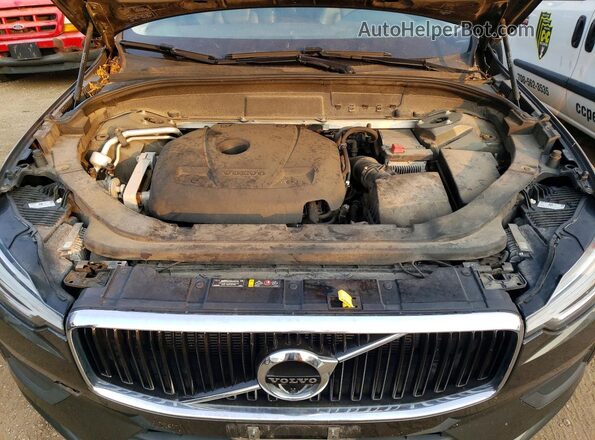 LYV102RK3JB110887 2018 VOLVO XC60 Gray ძრავის განყოფილების ხედი