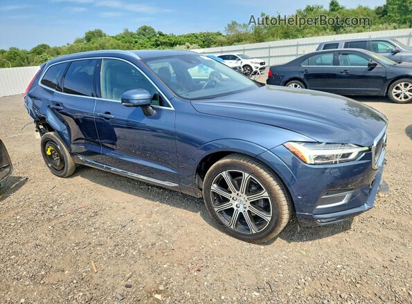 LYV102RL2KB250939 2019 VOLVO XC60 Blue Առջևի աջ