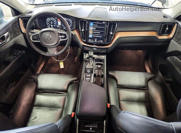 LYV102RLXKB293733 2019 VOLVO XC60 Black Вид панелі приладів