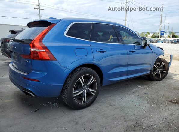 LYV102RM4JB096483 2018 VOLVO XC60 Blue Trasero derecho
