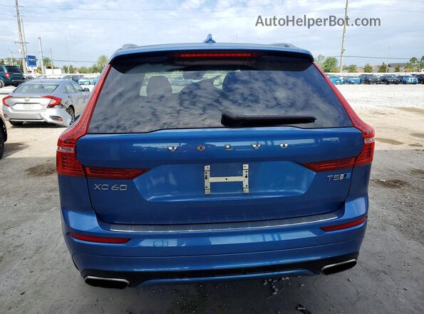 LYV102RM4JB096483 2018 VOLVO XC60 Blue Vista trasera