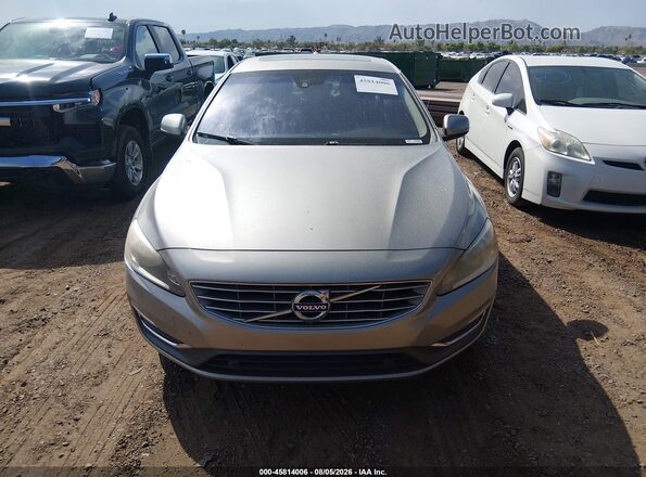 LYV402FK9GB098383 2016 VOLVO S60 INSCRIPTION Silver Դիմացի տեսք