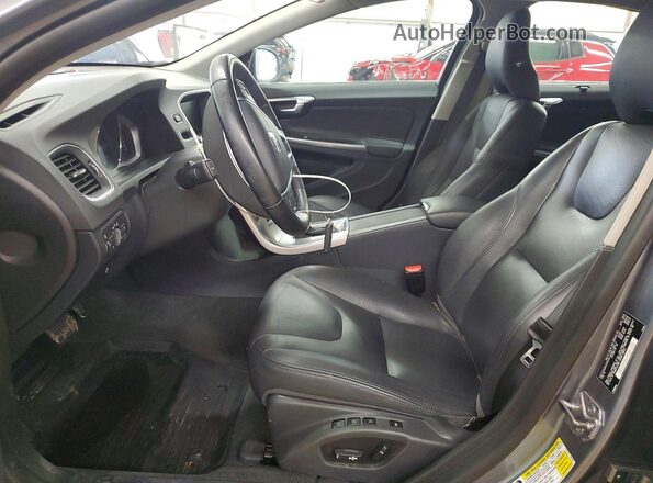 LYV402HK3JB163782 2018 VOLVO S60 Gray Vista interior delantera