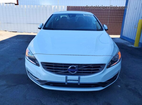 LYV402TK3JB167841 2018 VOLVO S60 White წინა ხედი