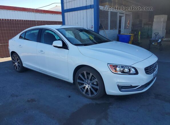 LYV402TK3JB167841 2018 VOLVO S60 White წინა მარჯვენა