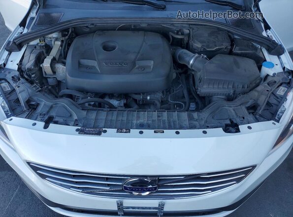 LYV402TK3JB167841 2018 VOLVO S60 White უკანა სალონის ხედი