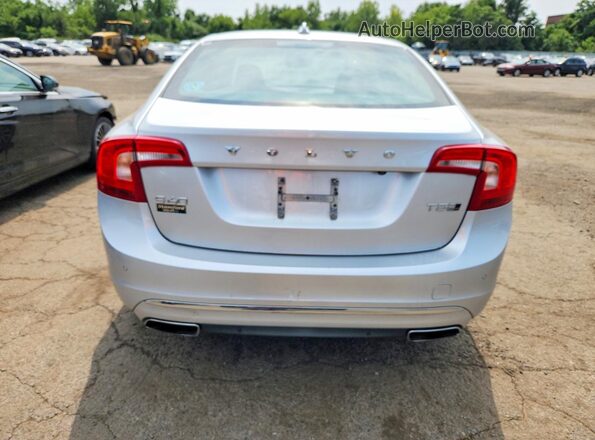 LYV402TM2HB126709 2017 VOLVO S60 Silver Вид ззаду