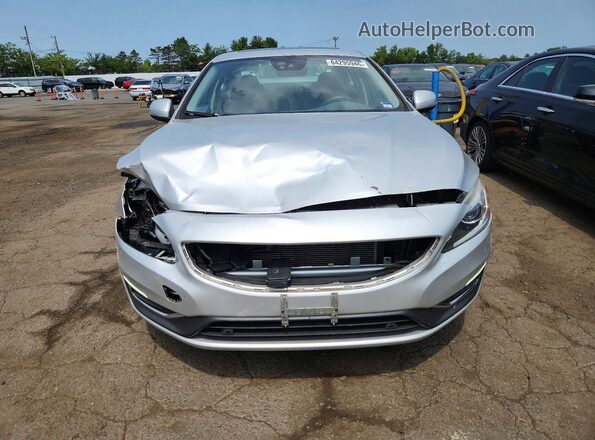 LYV402TM2HB126709 2017 VOLVO S60 Silver Вид спереду