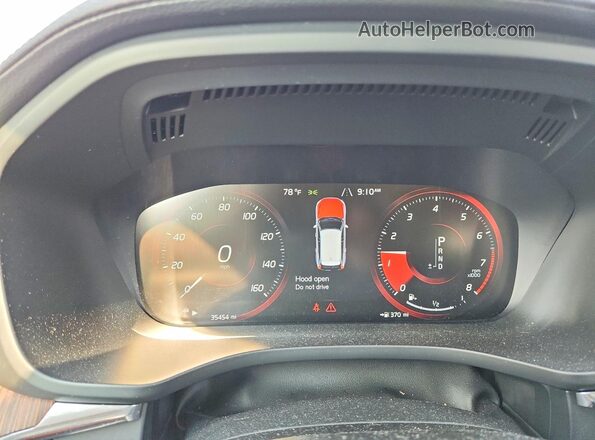 LYVA22RL0KB211468 2019 VOLVO XC60 Silver Vista del cuadro de instrumentos