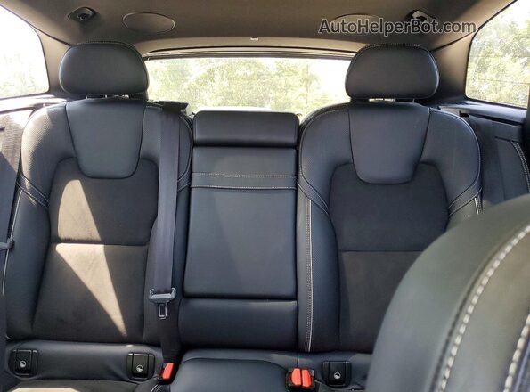 LYVBR0DM0KB238187 2019 VOLVO XC60 Black უკანა სავარძლების ხედი
