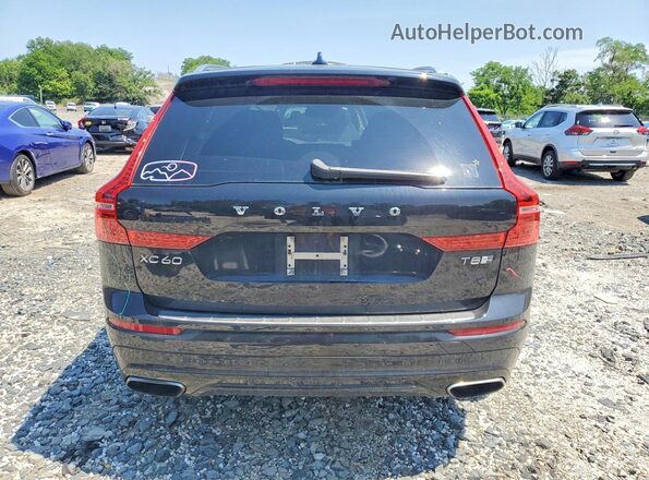 LYVBR0DM0KB238187 2019 VOLVO XC60 Black უკანა ხედი