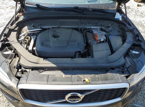 LYVBR0DM0KB238187 2019 VOLVO XC60 Black ძრავის განყოფილების ხედი