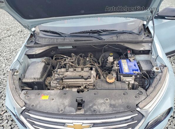 LZWMLMGN0RF115870 2024 CHEVROLET GROOVE Blue ძრავის განყოფილების ხედი