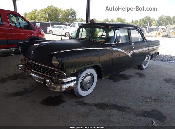 M6FT287254 1970 FORD FAIRLANE TOWN SEDAN Black წინა მარცხენა ხედი სამი მეოთხედიდან