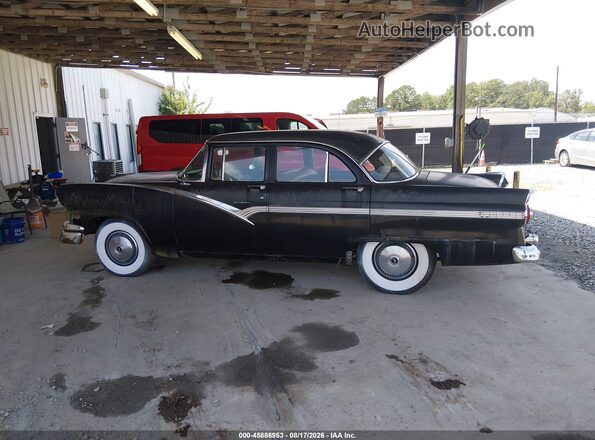 M6FT287254 1970 FORD FAIRLANE TOWN SEDAN Black სალონის 360-გრადუსიანი ხედი